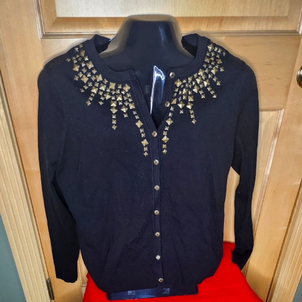 Women's button-down sweater